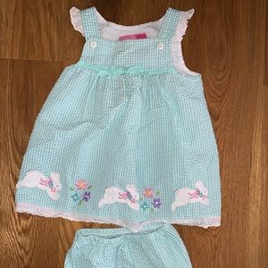 Good Lad Easter seersucker set